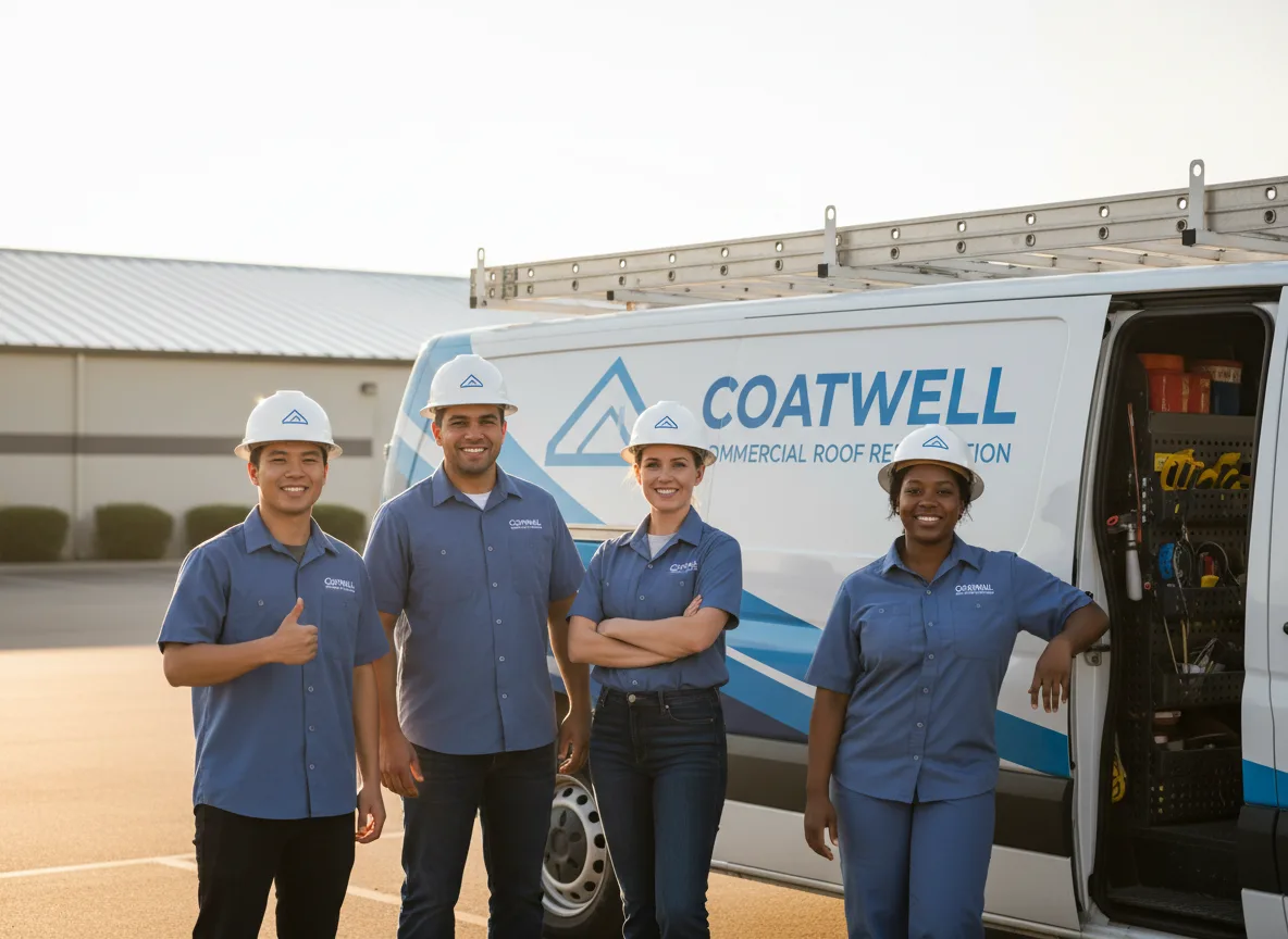 Commercial roof coating company in White Plains, GA
